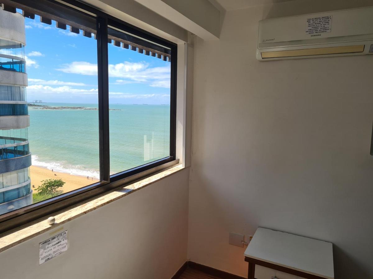 Flat Pasárgada 712, Free Bikes, pé na praia Vila Velha  Esterno foto