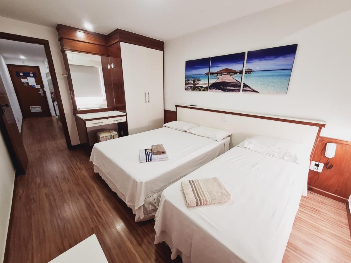 Flat Pasárgada 712, Free Bikes, pé na praia Vila Velha  Esterno foto