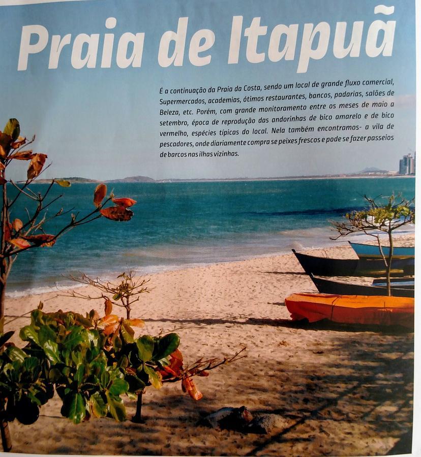 Flat Pasárgada 712, Free Bikes, pé na praia Vila Velha  Esterno foto