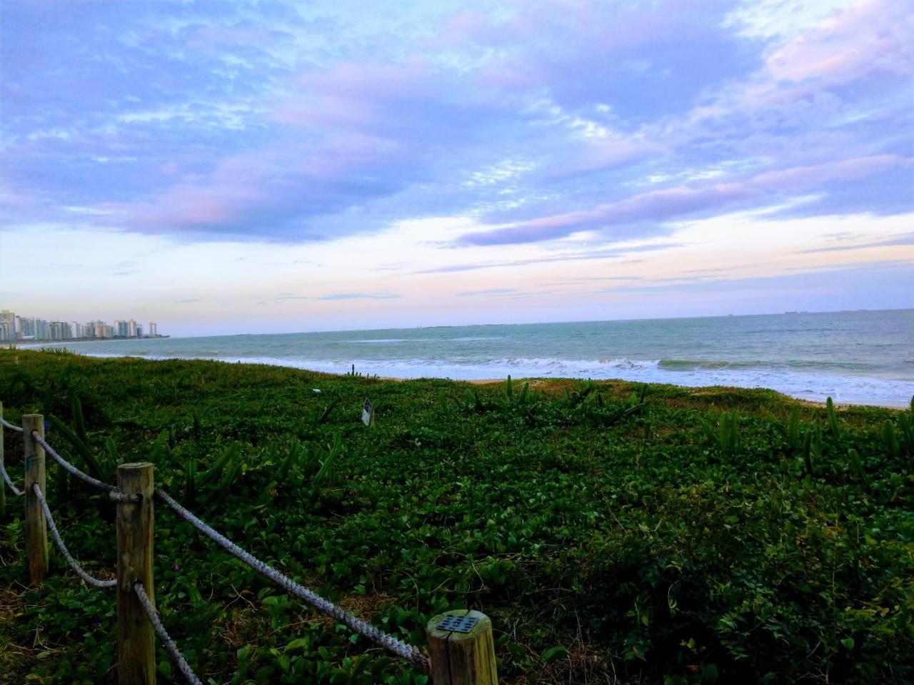 Flat Pasárgada 712, Free Bikes, pé na praia Vila Velha  Esterno foto