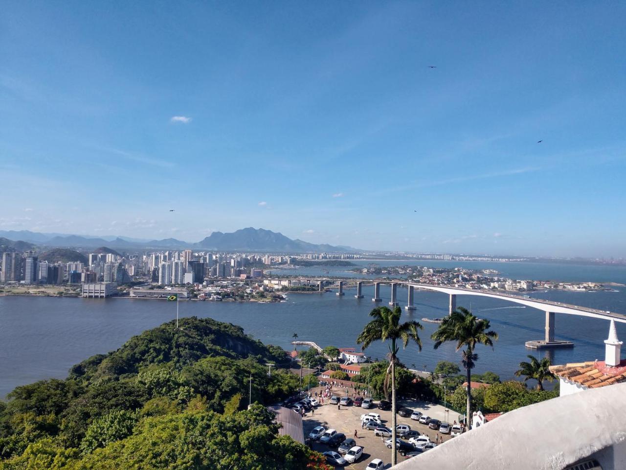 Flat Pasárgada 712, Free Bikes, pé na praia Vila Velha  Esterno foto
